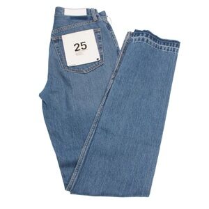 Re/Done NWD Denim Jeans Size
25 US 70s High Rise Skinny Boot in Atomic Blue